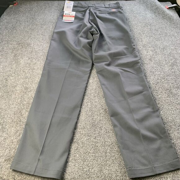 NWT Dickies Mens 874 Original Fit Chino Work Pants Gray Size 34 x 34 “Brand New” - Picture 2 of 14